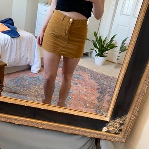 Corduroy skirt